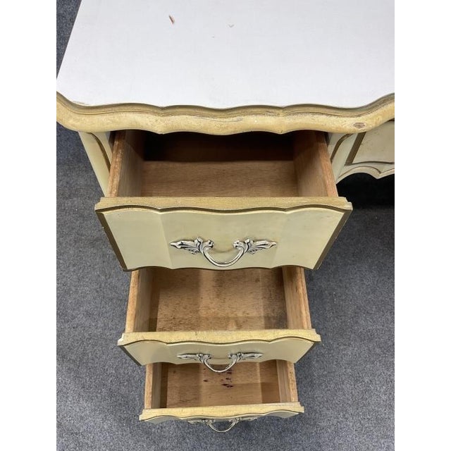 Vintage French Provincial Desk For Sale - Image 9 of 10