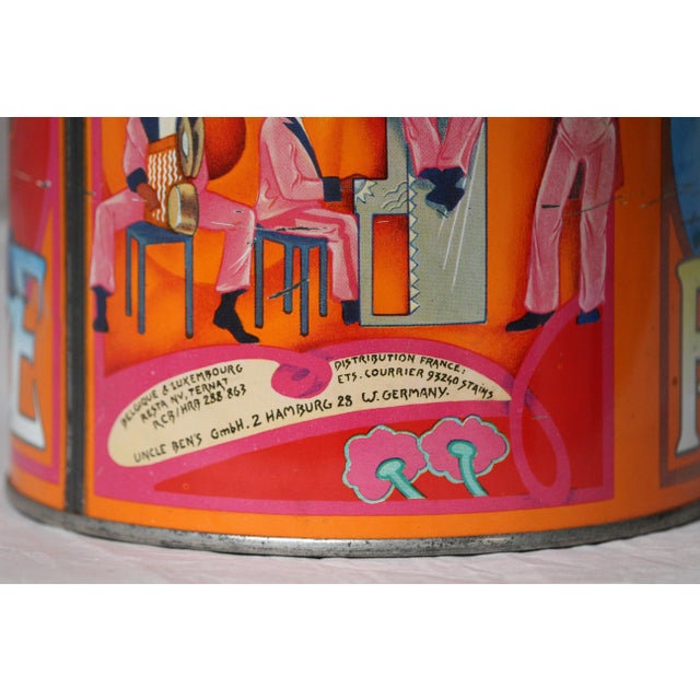 Vintage Uncle Bens Rice Metal Box, 1970s For Sale - Image 15 of 18