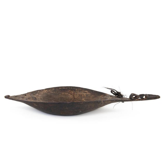 Antique Wooden Bowl, Papua New Guinea, Early 20th Century For Sale - Image 5 of 8