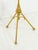 Christopher Dresser Tall English Table or Plant Stand of Brass From the Aesthetic Movement For Sale - Image 4 of 7