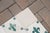 1900s Portuguese Fleur-De-Lis & White Large Antique Tiles Set of Twenty For Sale - Image 17 of 18