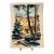 Henry Emil Salloch Original Watercolor on Paper Autumn Forest Clearing, 1945 For Sale