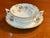 1960s 1960s Royal Crown Derby “Marquis” Pattern A1222 Bone China Cream Soup Bowls & Underplates, Set of 10 For Sale - Image 5 of 12