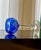 Cobalt Blue Massenet Crystal Hock Glasses by Saint-Louis, 1920, Set of 5 For Sale - Image 6 of 15