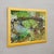 Garden Pond with Water Lilies and Rockery, 1994 – Oil Painting by Alexander Michael Item e7648 This vibrant oil painting...
