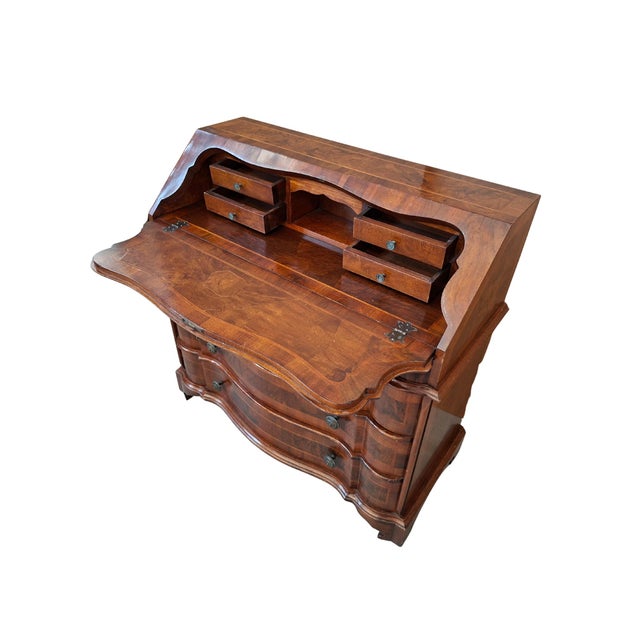 Vintage Drop-Leaf Desk, 1950s For Sale - Image 6 of 11