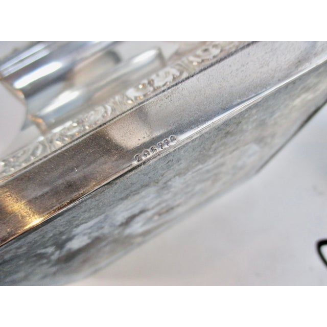 Grand-Scale Georgian Silver-Plate Candlabra 29" Tall - A Pair of 2 For Sale - Image 13 of 13