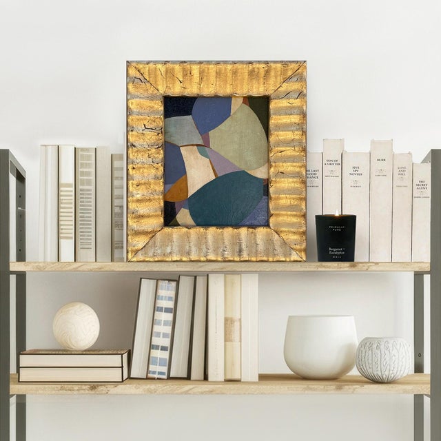 This is another abstract oil painting from my "Be Jeweled" collection inspired by colors and shapes found in nature. The...