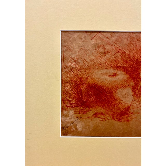 Impressionist An Exodus From the Garden of Eden Drawn by Granville Redmond (1871-1935) For Sale - Image 3 of 7