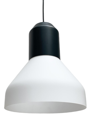 Minimalist Italian Metal and Glass Bell Light Pendant Lamp by Sebastian Herkner for Classicon