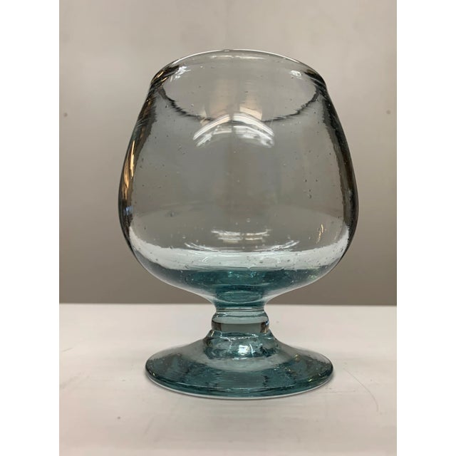Glass Vintage Clear Brandy Glasses - Set of 12 For Sale - Image 7 of 11