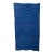 Indigo Hand-Woven Textile Throw For Sale