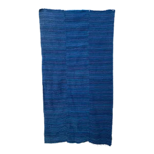 Indigo Hand-Woven Textile Throw