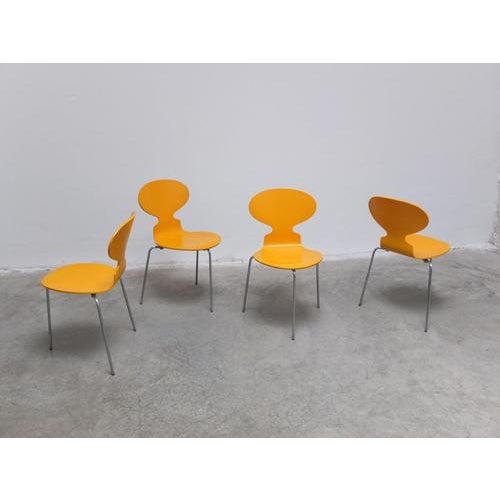 Early Ant Chairs by Arne Jacobsen for Fritz Hansen, 1974, Set of 4 For Sale - Image 12 of 18