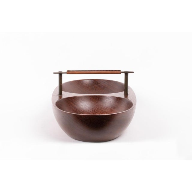 Wooden Bowl by Carl Auböck, Austria, 1960s For Sale - Image 3 of 7