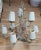 Boho Shabby Chic Floral 9 Light Chandelier For Sale - Image 13 of 13