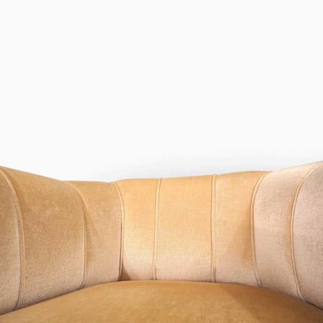 Art Deco Club Chairs with Champagne-Colored Mohair, 1930, Set of 2 For Sale - Image 10 of 18