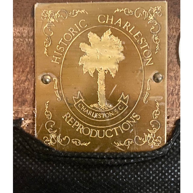 Baker Historic Charleston Collection Set of Eight Carved Shield-Back Chairs Excellent Mint Condition Late 20th Century For Sale - Image 16 of 18