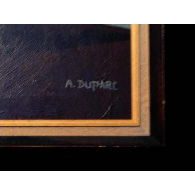 Modern A. Duparc, Cubist Still Life, 1920s, Oil on Canvas, Framed For Sale - Image 3 of 7