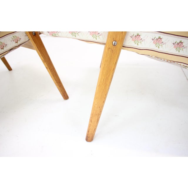 Set of Mid-Century Armchairs, Czechoslovakia, 1960s For Sale - Image 14 of 16