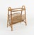 Mid-Century Bamboo, Rattan and Glass Side Table with Magazine Rack, Italy, 1960s For Sale - Image 11 of 18