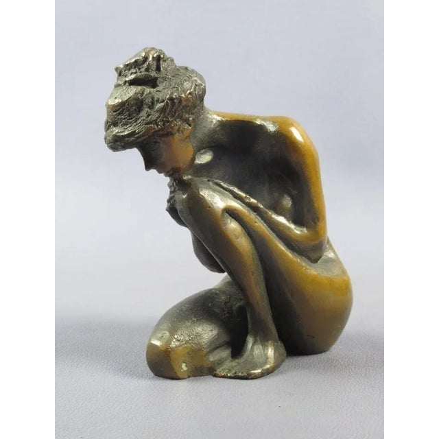 Metal Bronze Statue by Vettor Cassinari, 20th Century For Sale - Image 7 of 10