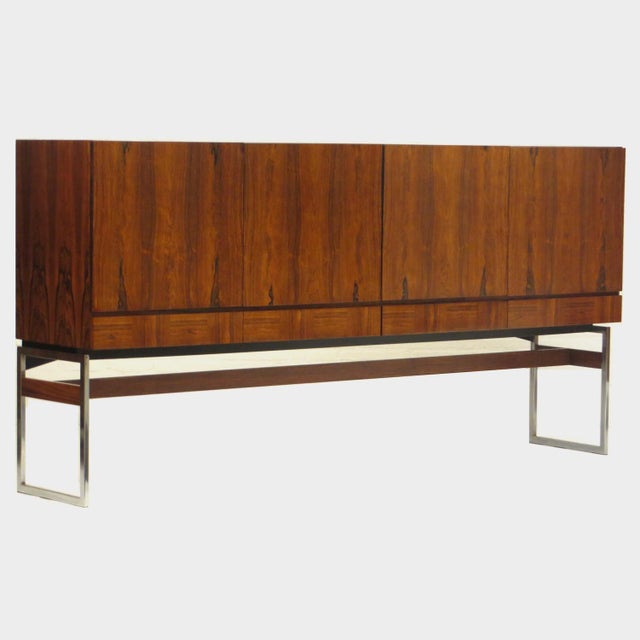 1960s Vintage Sideboard in Rosewood, 1960s For Sale - Image 5 of 8