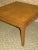Coffee Vintage Baker Burl Wood Table Mid Century Square Coffee 4 Drawers MCM For Sale - Image 8 of 13