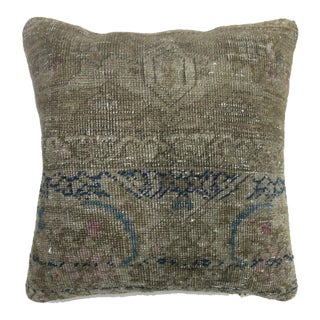 Persian Mini Rug Pillow rug no. 8971b For Sale