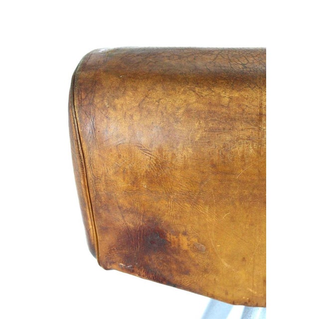 Metal Vintage Gymnastic Pommel Horse in Leather, 1950s For Sale - Image 7 of 18
