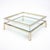 Modern Romeo Rega Signed Coffee Table, Modernist Chrome and Brass, Circa 1960 For Sale - Image 3 of 9