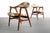 1960s Danish Modern Side Chairs in Southwestern Print Denmark - a Pair For Sale - Image 4 of 5