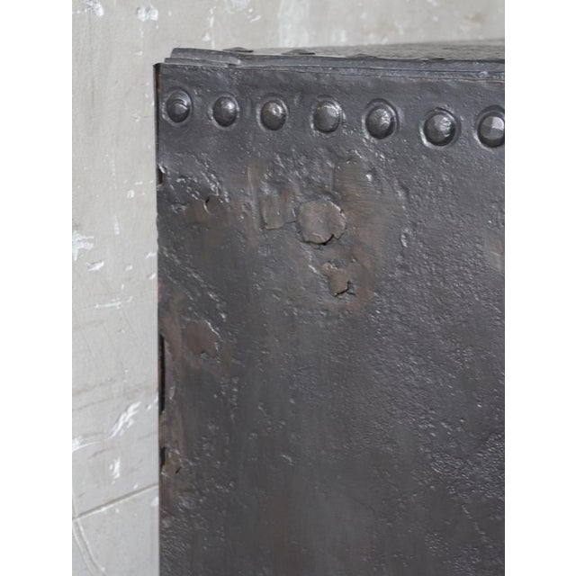 Antique Industrial Riveted Sideboard, 1890s For Sale - Image 5 of 13