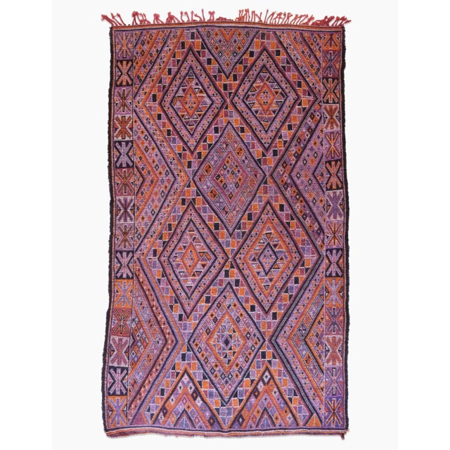 Tribal 1980s Beni Mguild Rug - 10.7 X 6.1 Ft For Sale - Image 3 of 9