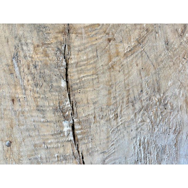 Tan 19th Century Spanish Oak Console Table For Sale - Image 8 of 12