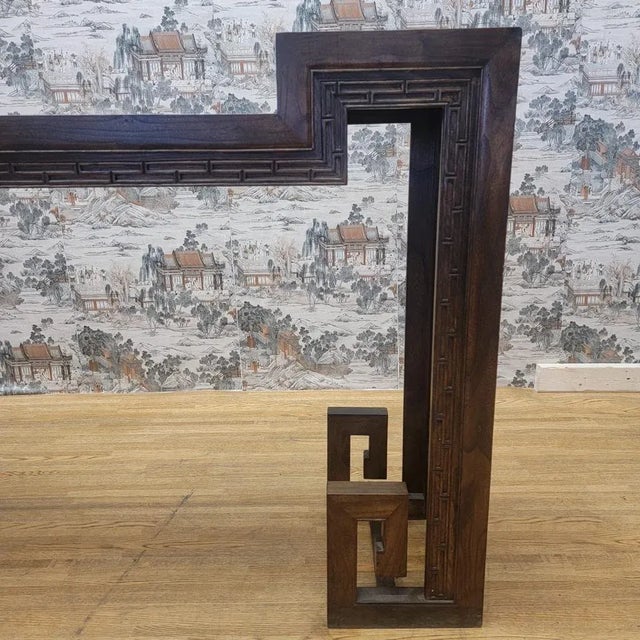 Antique Chinese Elm Altar Table With Pierced Carved Panels For Sale - Image 11 of 11