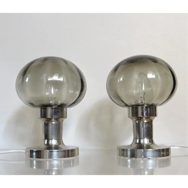 Metal Table Lamps, 1970s, Set of 2 For Sale - Image 7 of 7