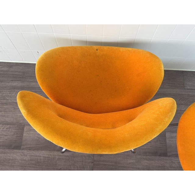 Set of Kare Chair with Pouf, 1980s For Sale - Image 13 of 15