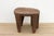 1950s Rugged Brown Vintage Nupe Stool For Sale - Image 5 of 10