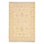 Beige Modern Oushak Handmade Floral Designed Wool Rug For Sale