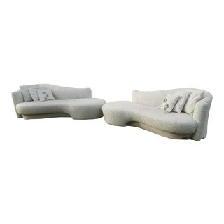 1990's Vladimir Kagan Could Sofas/ Pair Final Price For Sale