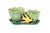 1950s Set of 2 Vintage McCoy Planters - Birds and Tulips Double Planters For Sale - Image 5 of 14