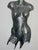Vintage Pewter Female Torso Wall Sculpture by Rock Richardson Large Silver Figural Nude Art For Sale In Chicago - Image 6 of 9