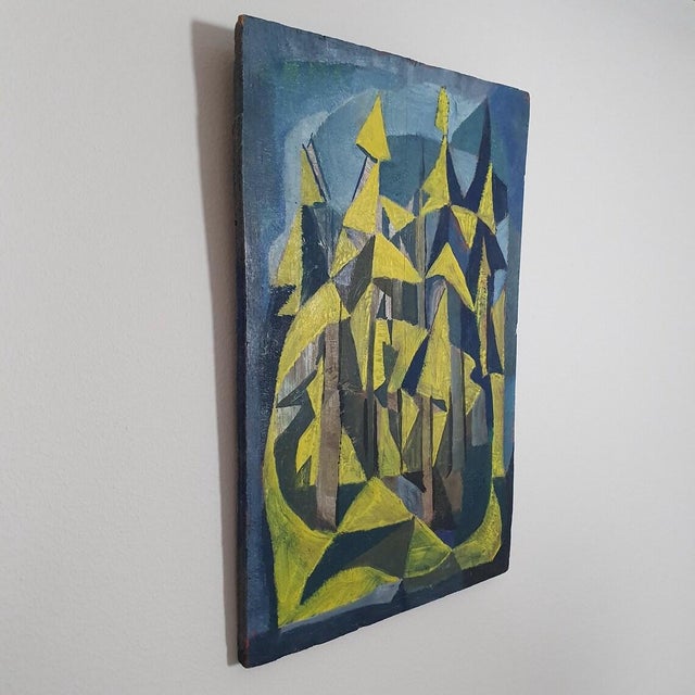 1950s Bo Gustavsson, Rome, 1951, Oil on Board For Sale - Image 5 of 18