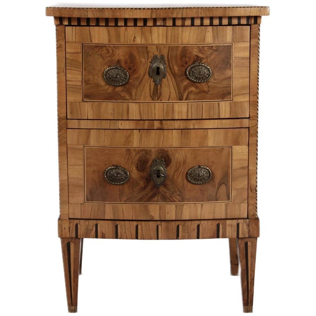 Click here for XXL image Age and Origin: The chest of drawers is likely from the 1770s and 1780s and probably originates...