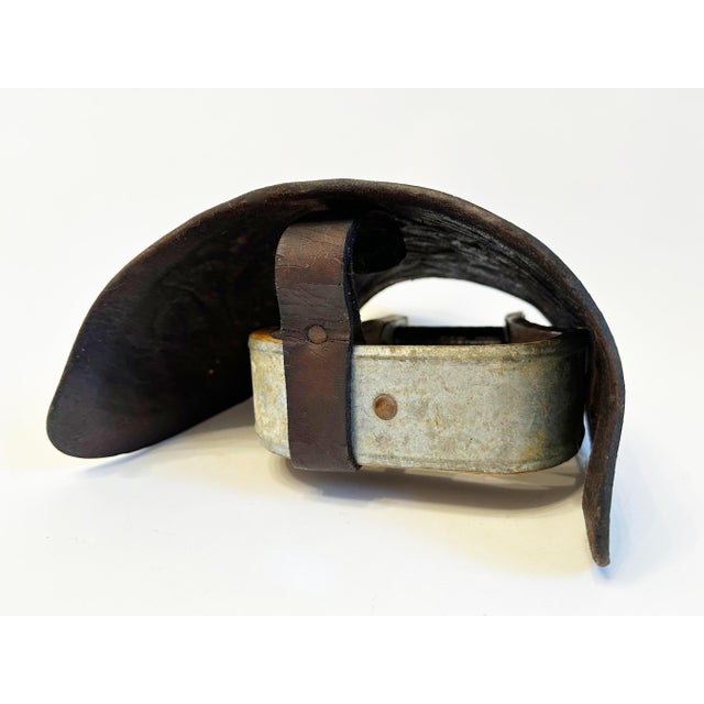 Saddle Stirrup Tapaderos, 1930s Western Horse Decor For Sale In Minneapolis - Image 6 of 9