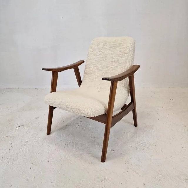 Teak Armchair by Louis Van Teeffelen for Wébé, 1960s For Sale - Image 13 of 13