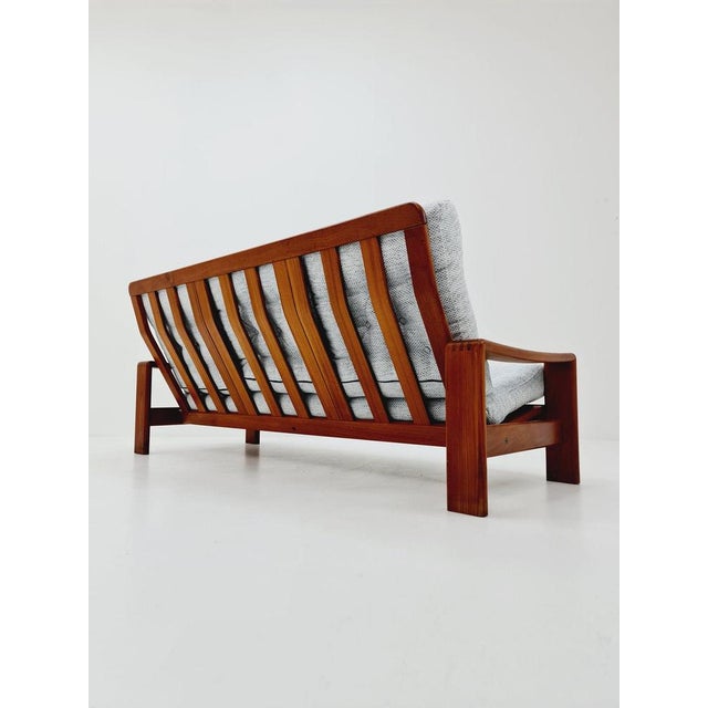 Mid-Century Sofa in Teak by EMC, 1960 For Sale - Image 10 of 11