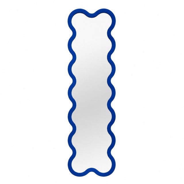 Statement Contemporary Wavy Wall Mirror – Hvyli 14 Designed by Ivan Voitovych For Sale - Image 15 of 18