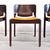 Vintage Wooden and Velvet Chairs by Vico Magistretti for Cassina, 1970s, Set of 4 For Sale - Image 14 of 18